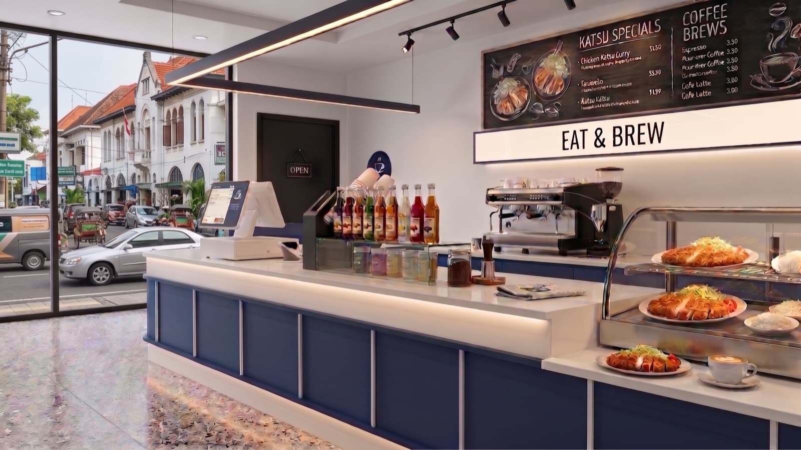 Tiwus Modern Bar Table Concept
